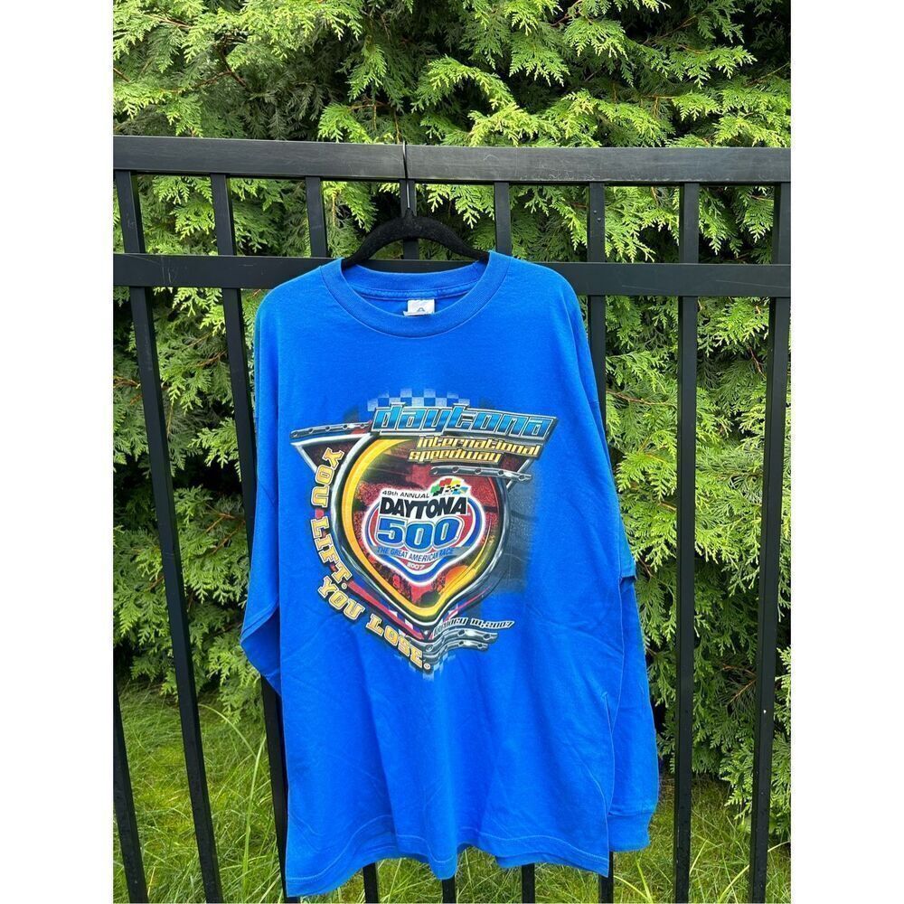 2005 Daytona 500 Longsleeve Nascar Tshirt
